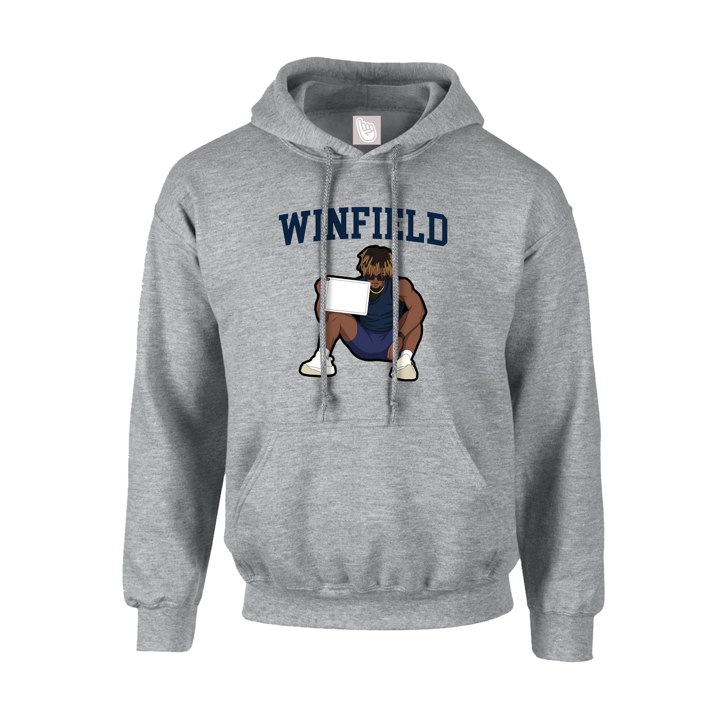 Youth Hoodie — Shirsey in Grey
