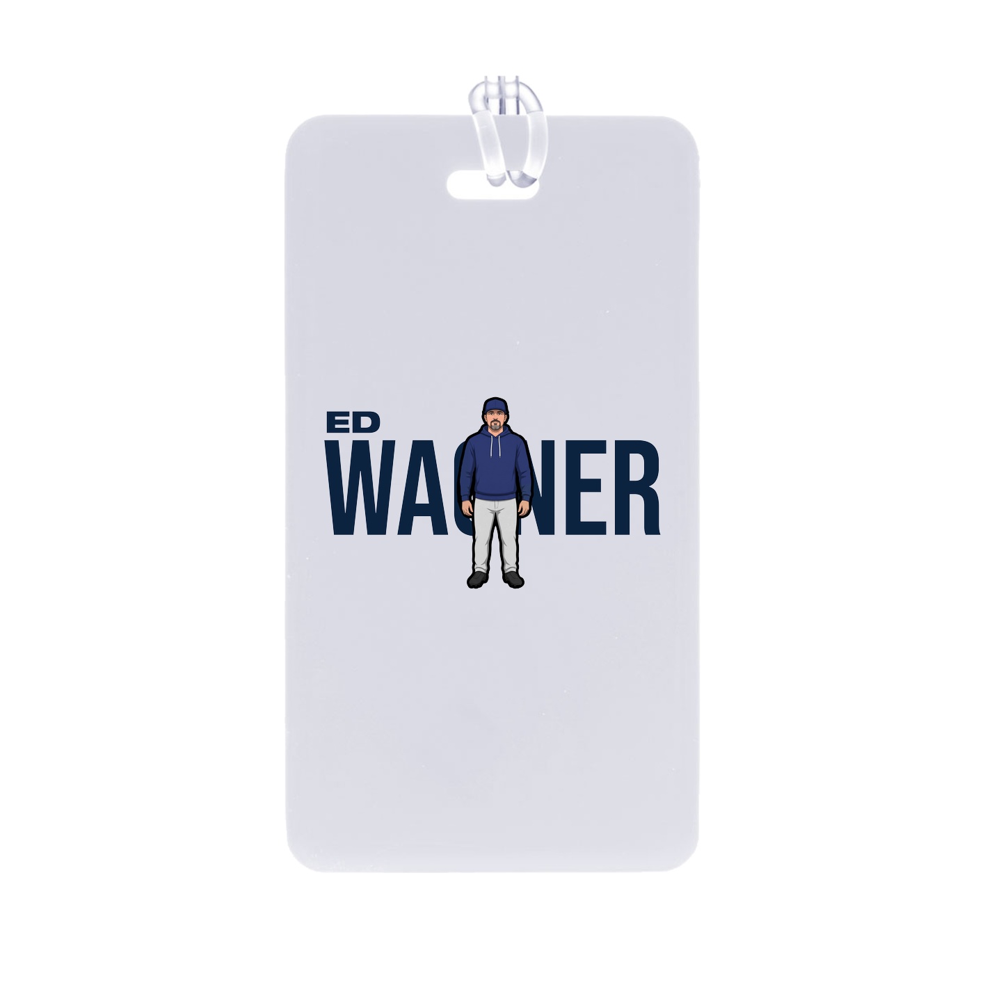 Bag Tag — Player Name in Classic