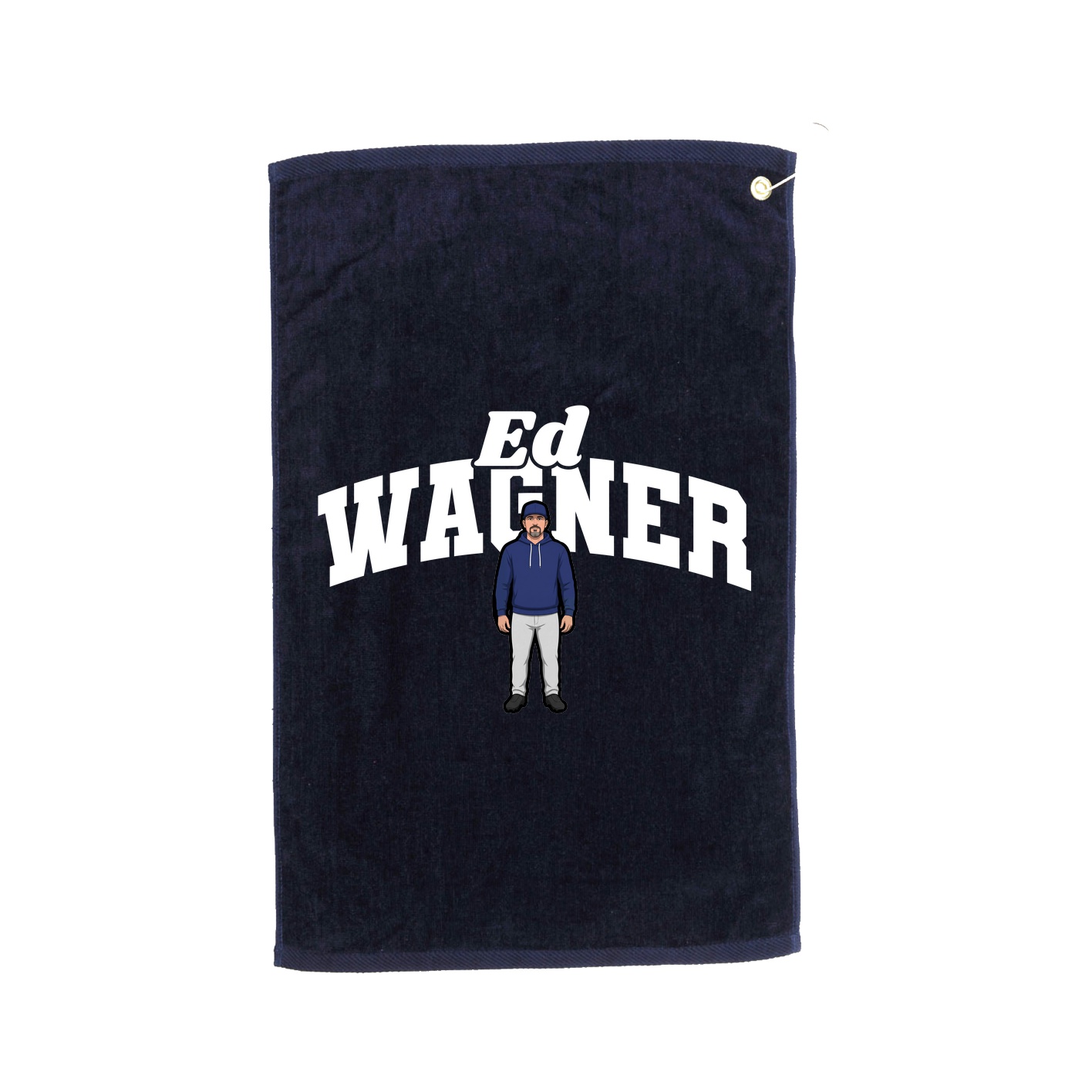 Golf Towel — Signature Arch in Navy