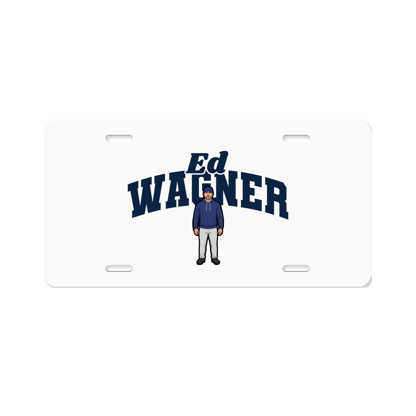 License Plate — Signature Arch in Classic