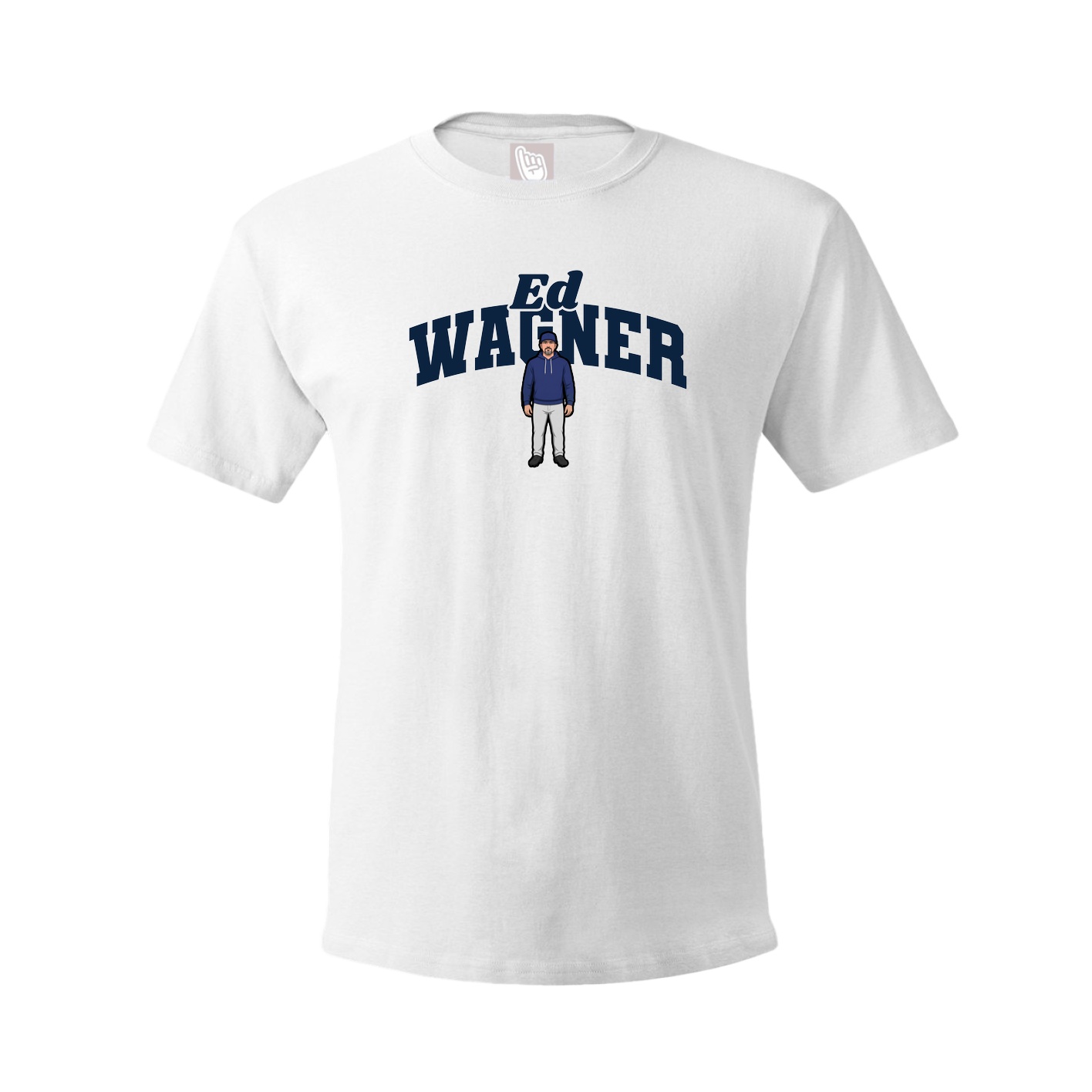 Youth Tee — Signature Arch in White