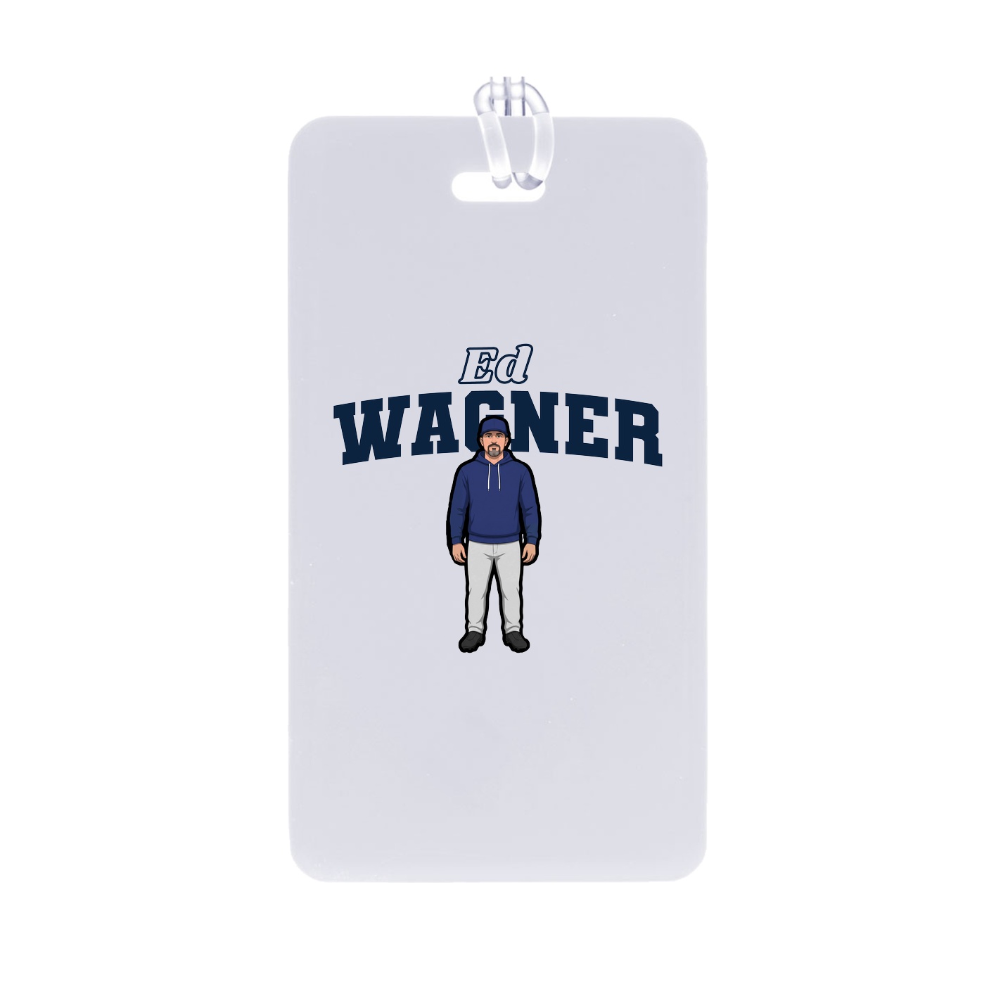 Bag Tag — Name Arch in Classic