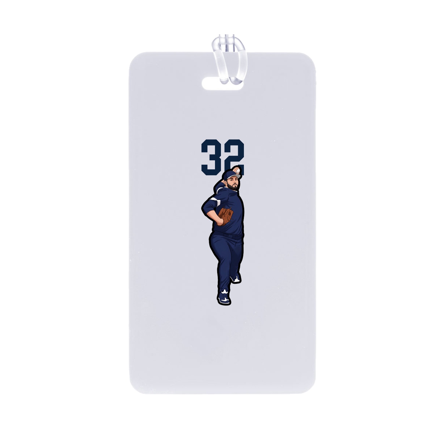 Bag Tag — Number Top in Classic