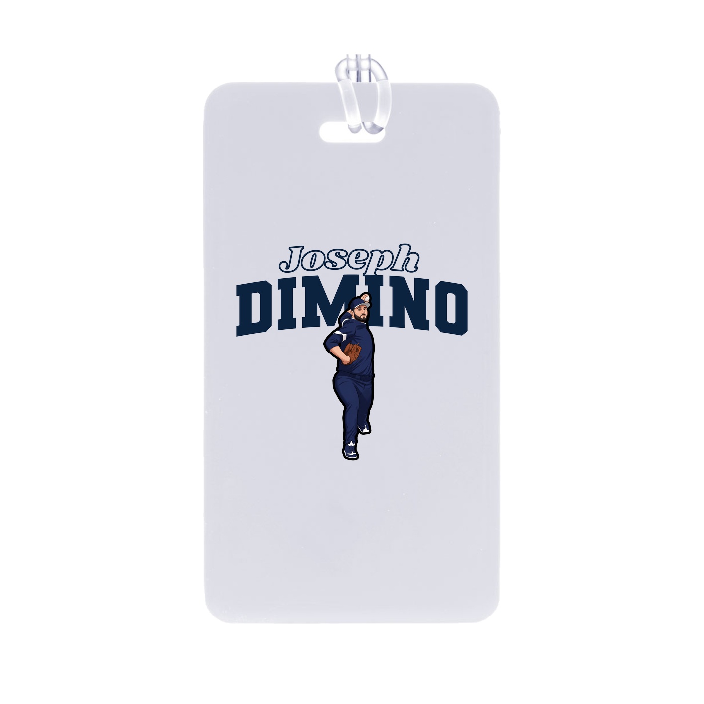 Bag Tag — Name Arch in Classic
