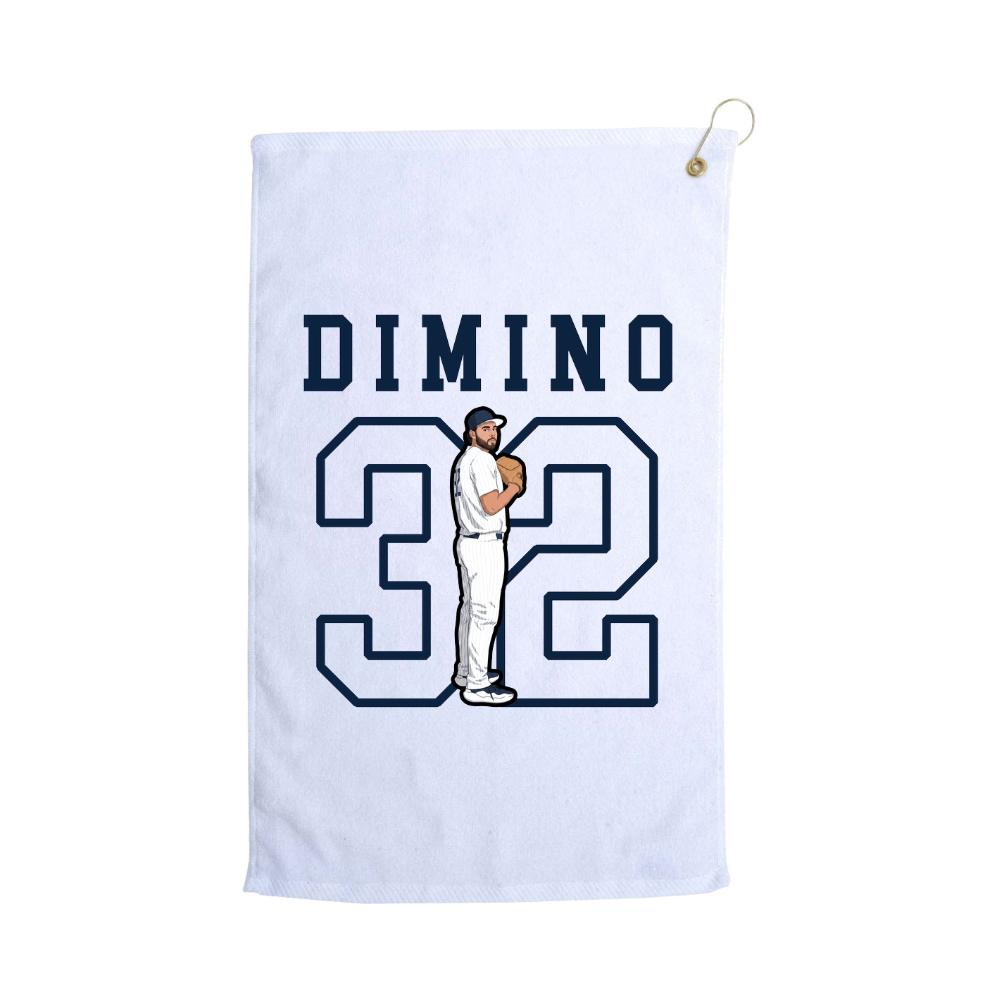 Golf Towel — Shirsey in White