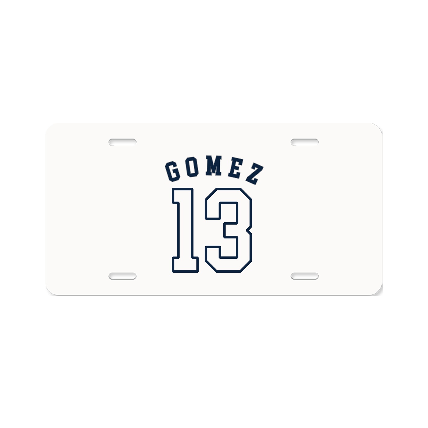 License Plate — Shirsey Arch in Classic