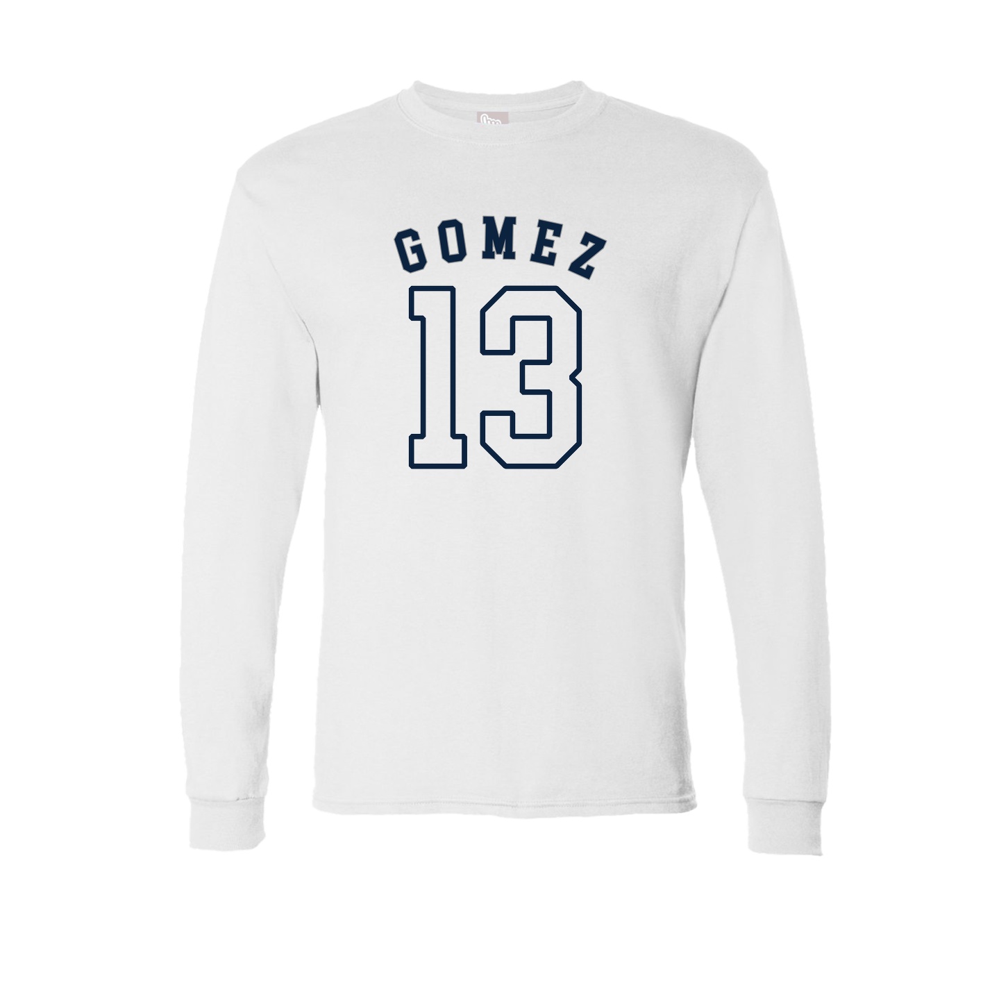 Long Sleeve Tee — Shirsey Arch in White
