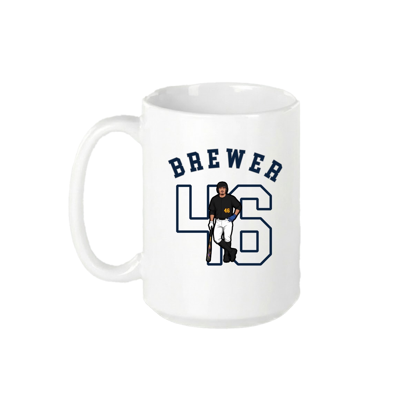 15oz Coffee Mug — Shirsey Arch in White
