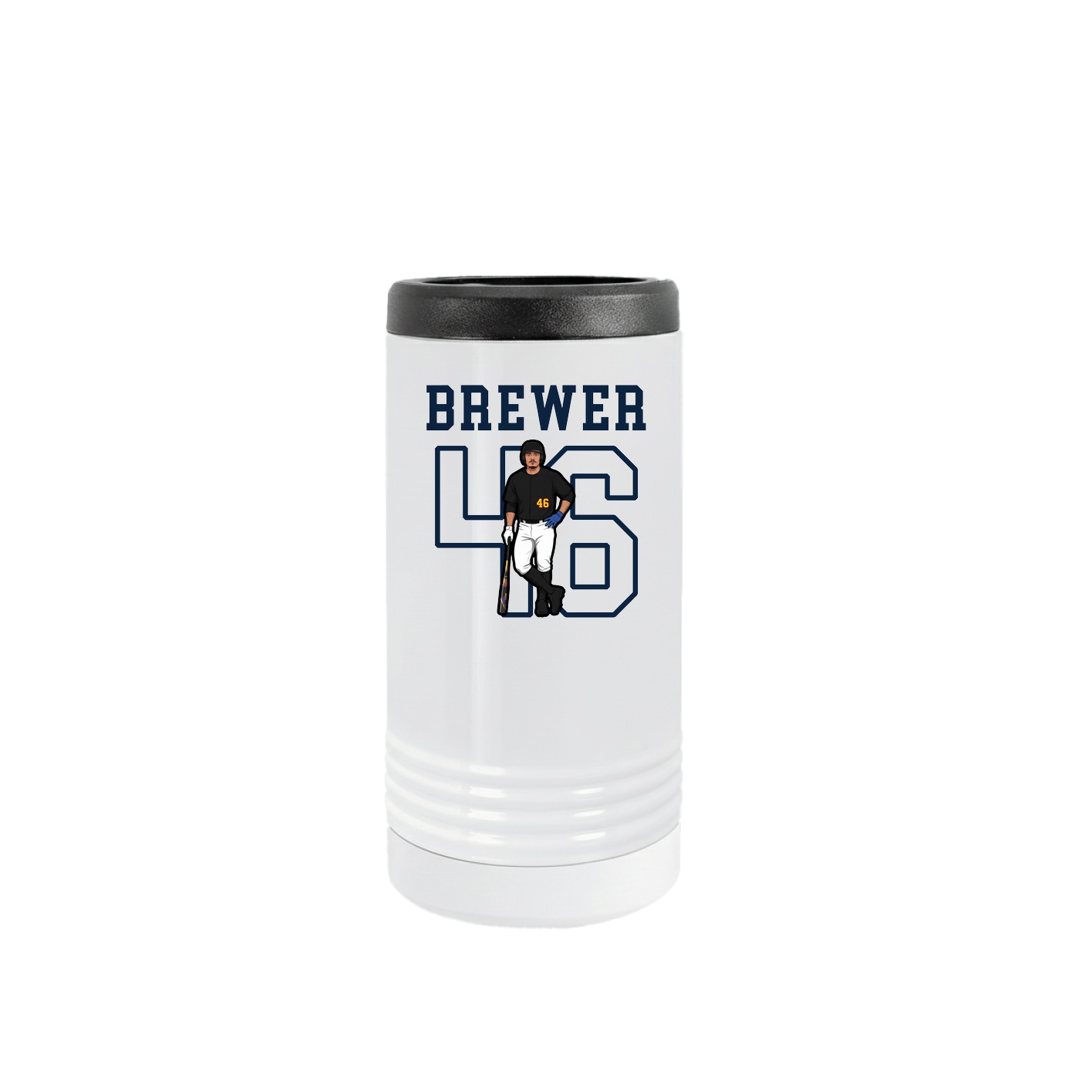 Slim Beverage Holder — Shirsey in White