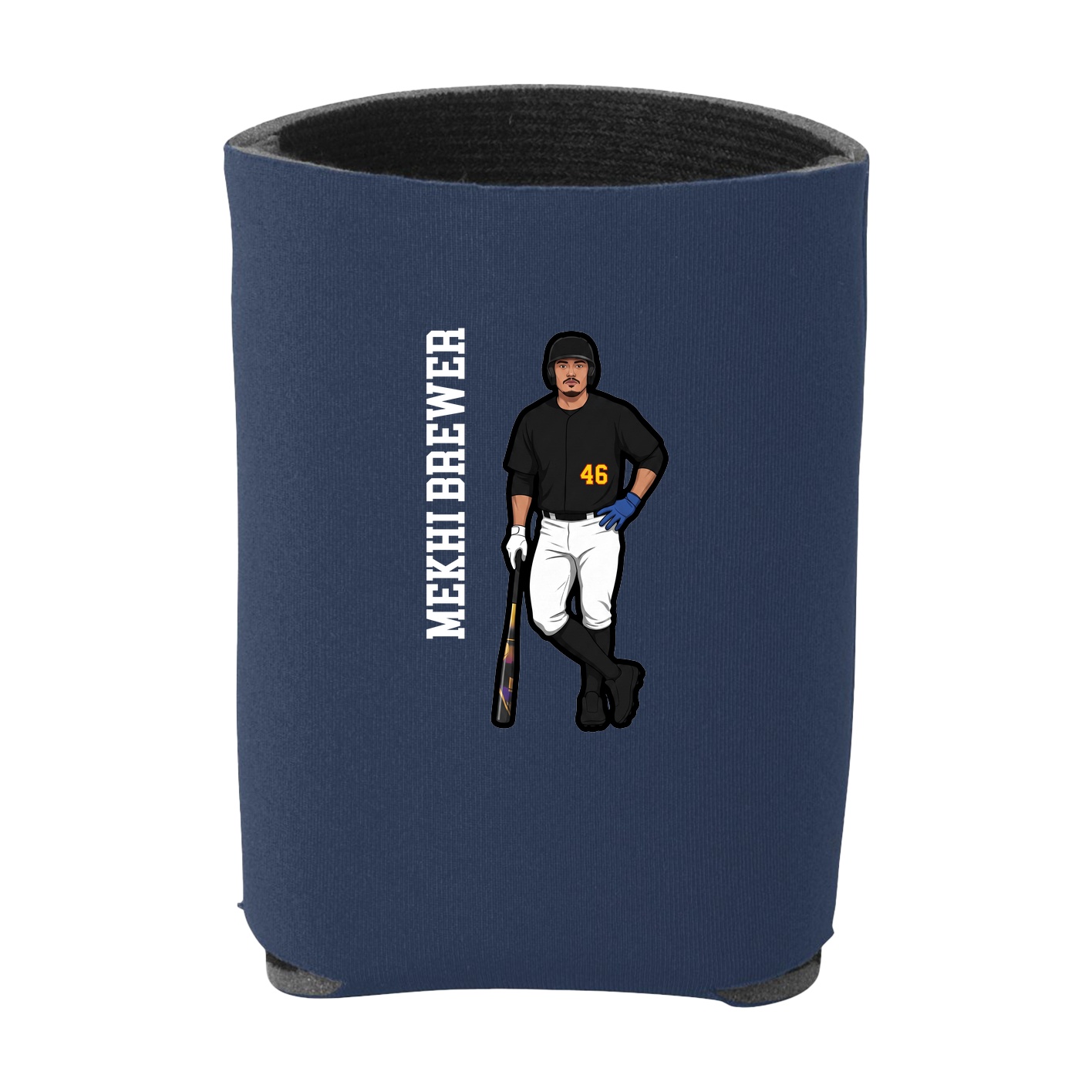 Can Holder — Name Vertical in Navy