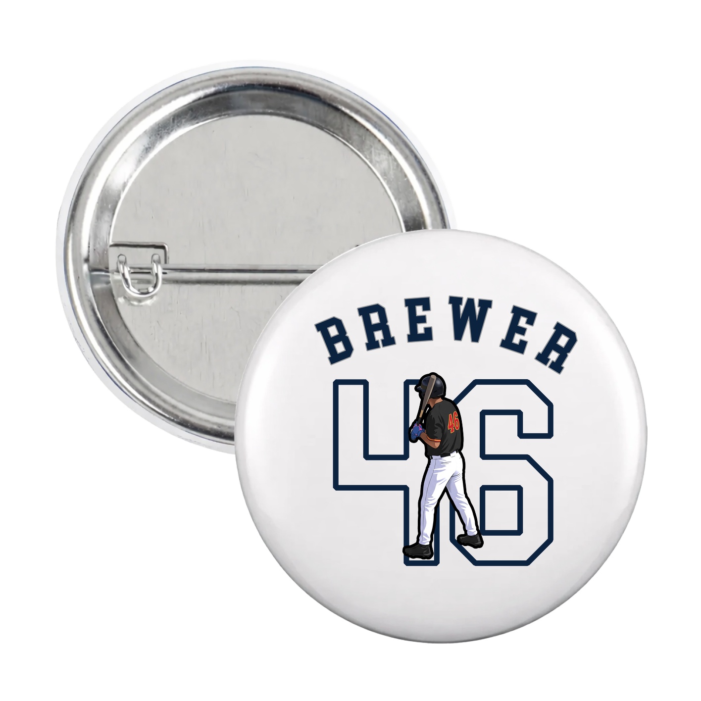 Game Day Button — Shirsey Arch in White