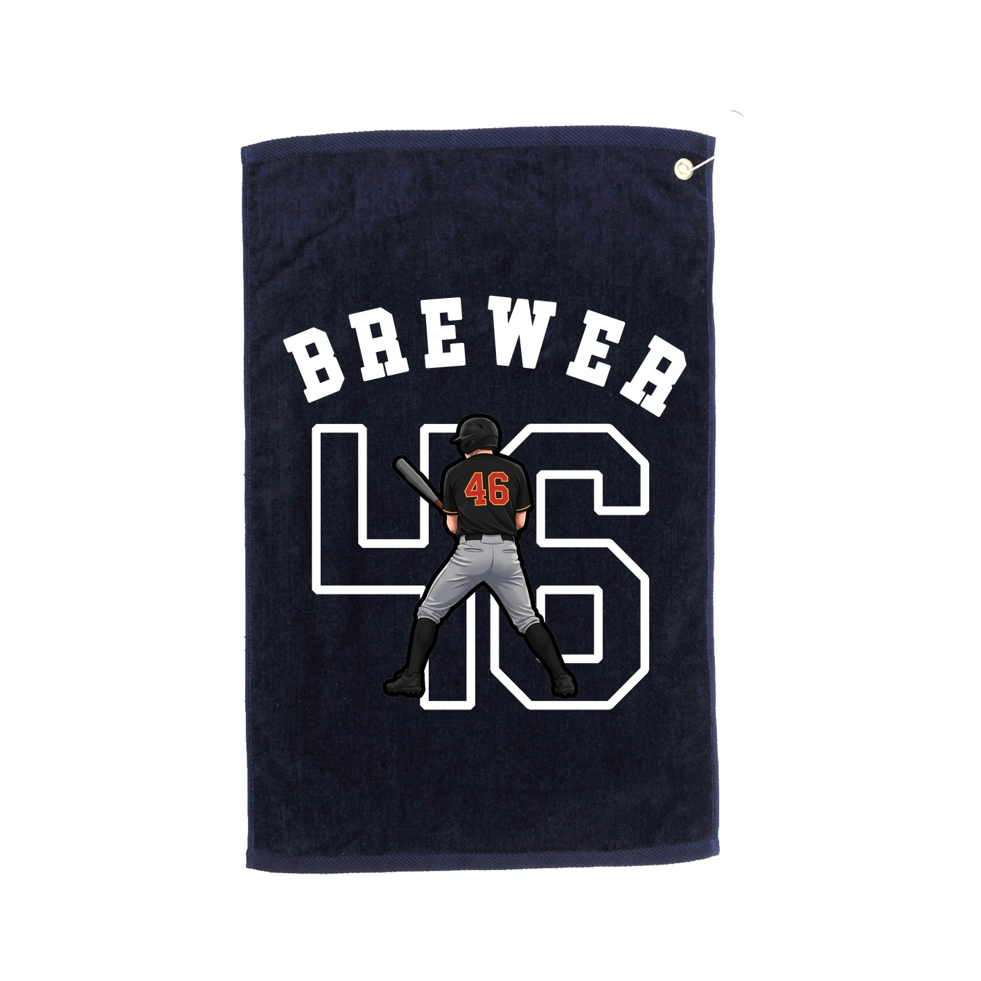 Golf Towel — Shirsey Arch in Navy