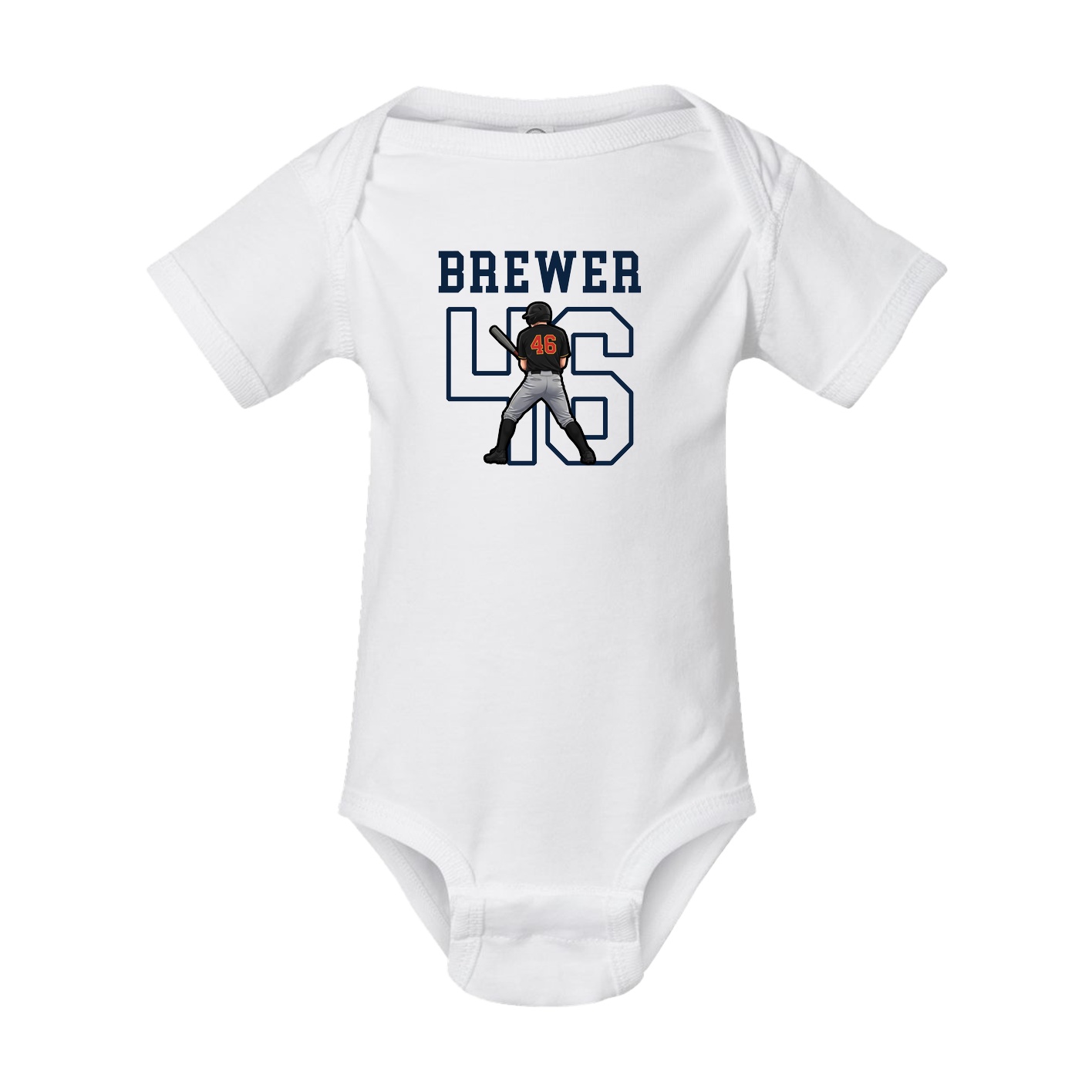 Baby Onesie — Shirsey in White
