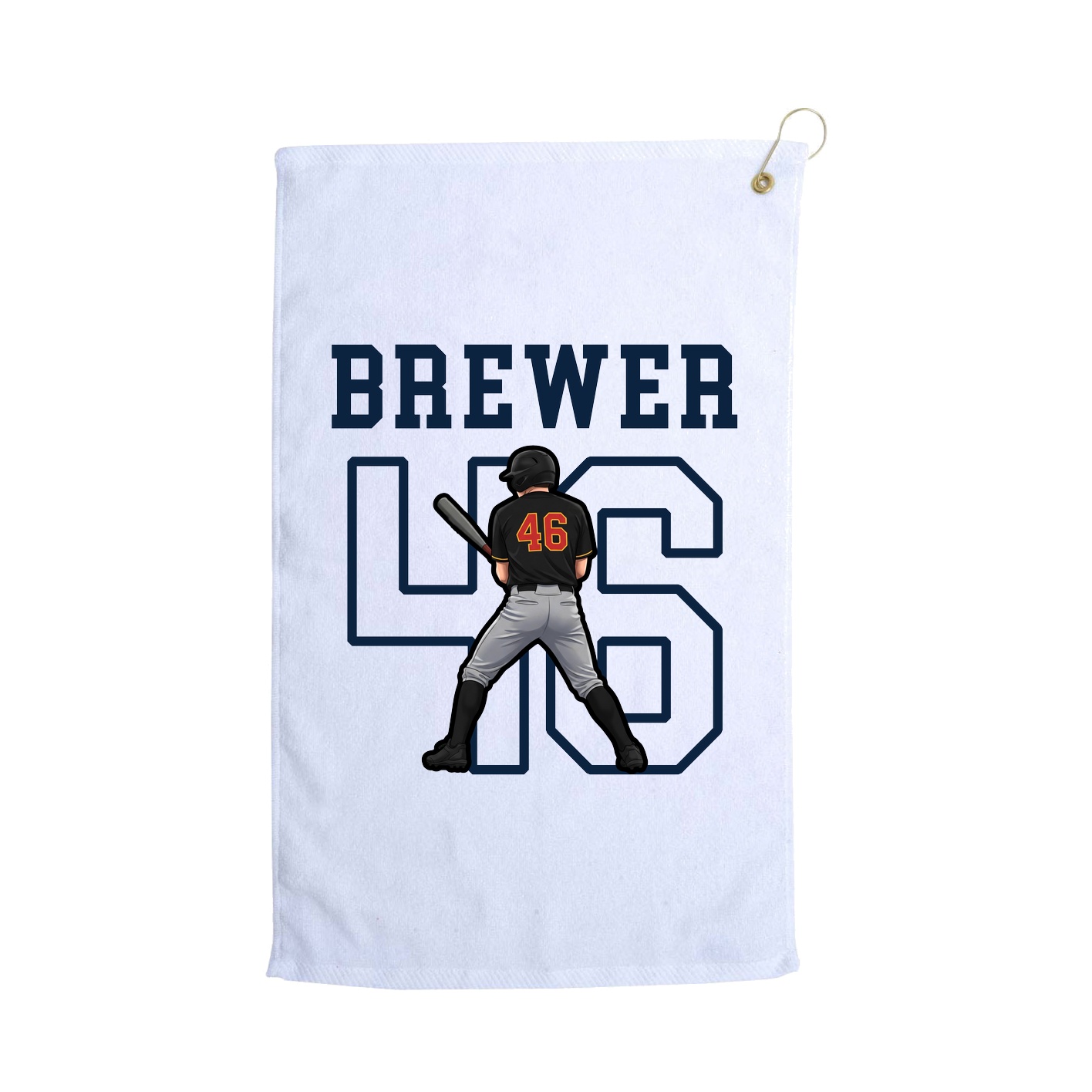 Golf Towel — Shirsey in White