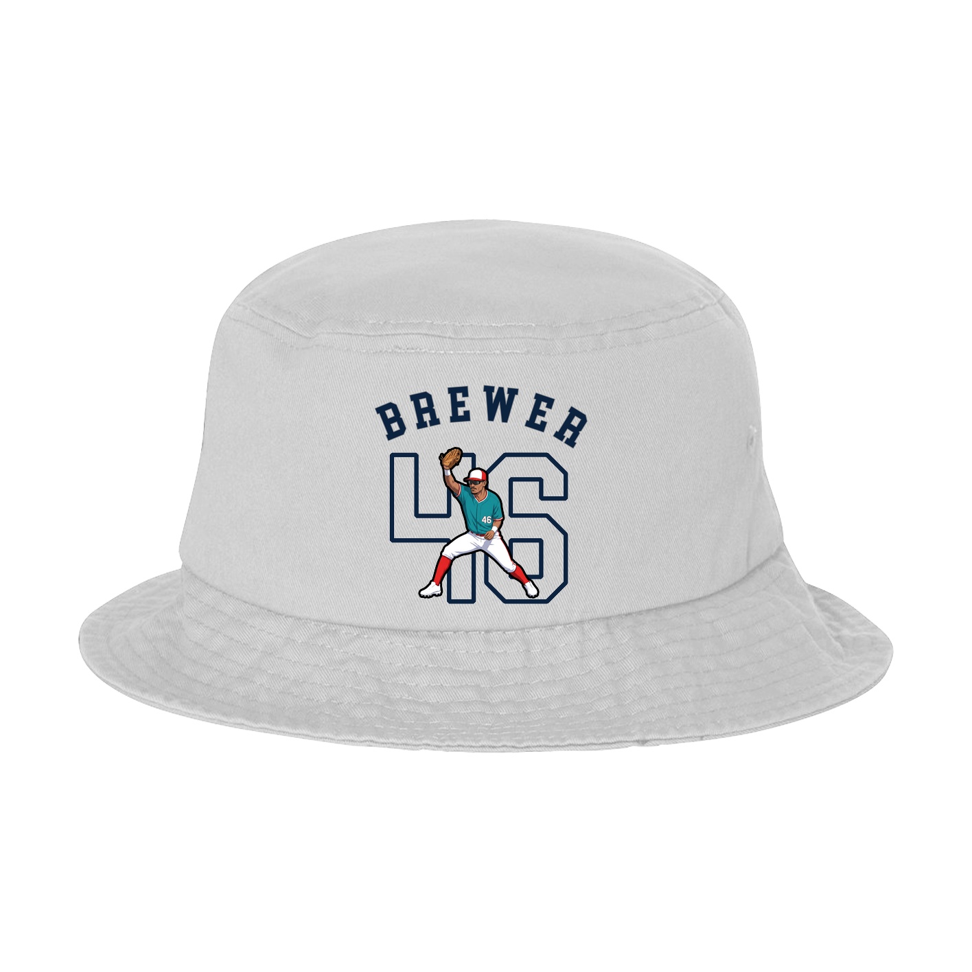 Bucket Cap — Shirsey Arch in White