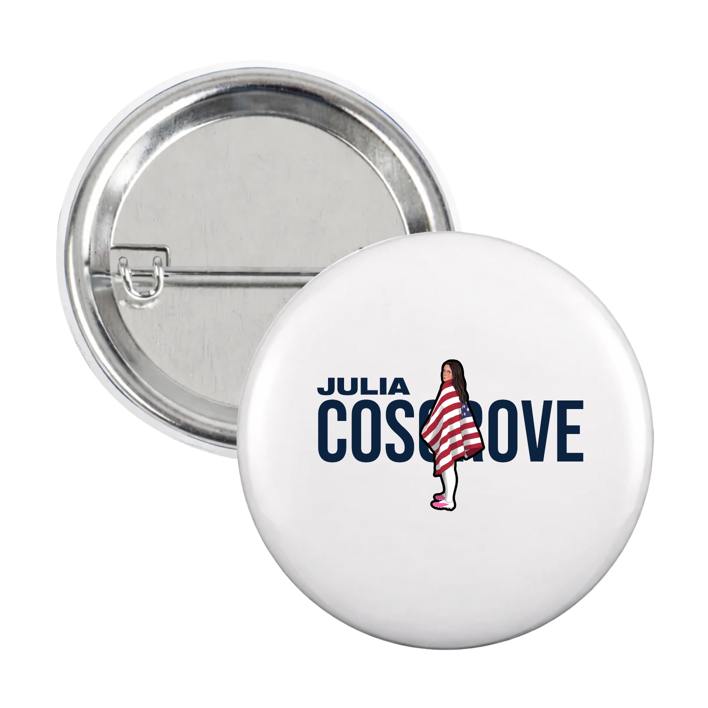 Game Day Button — Player Name in White