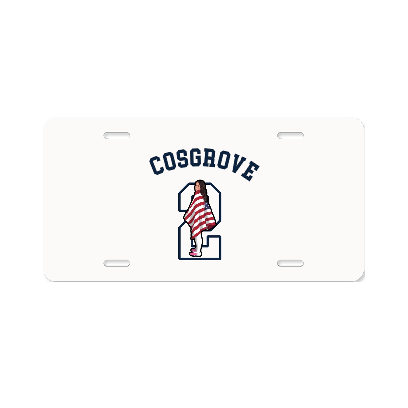 License Plate — Shirsey Arch in Classic
