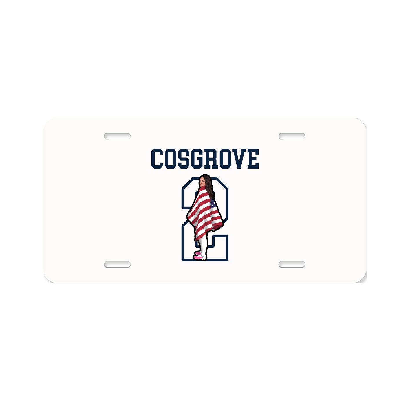 License Plate — Shirsey in Classic