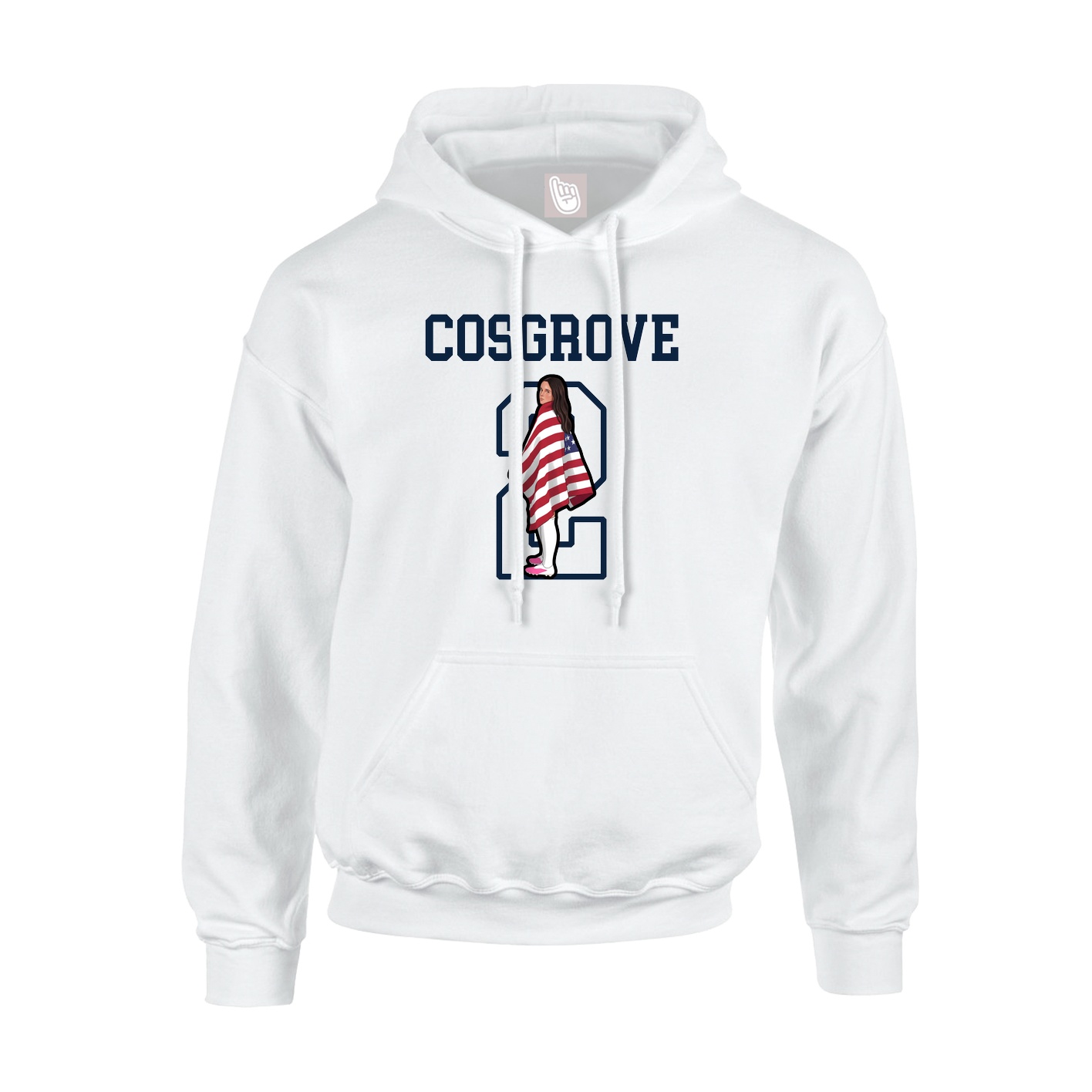 Youth Hoodie — Shirsey in White