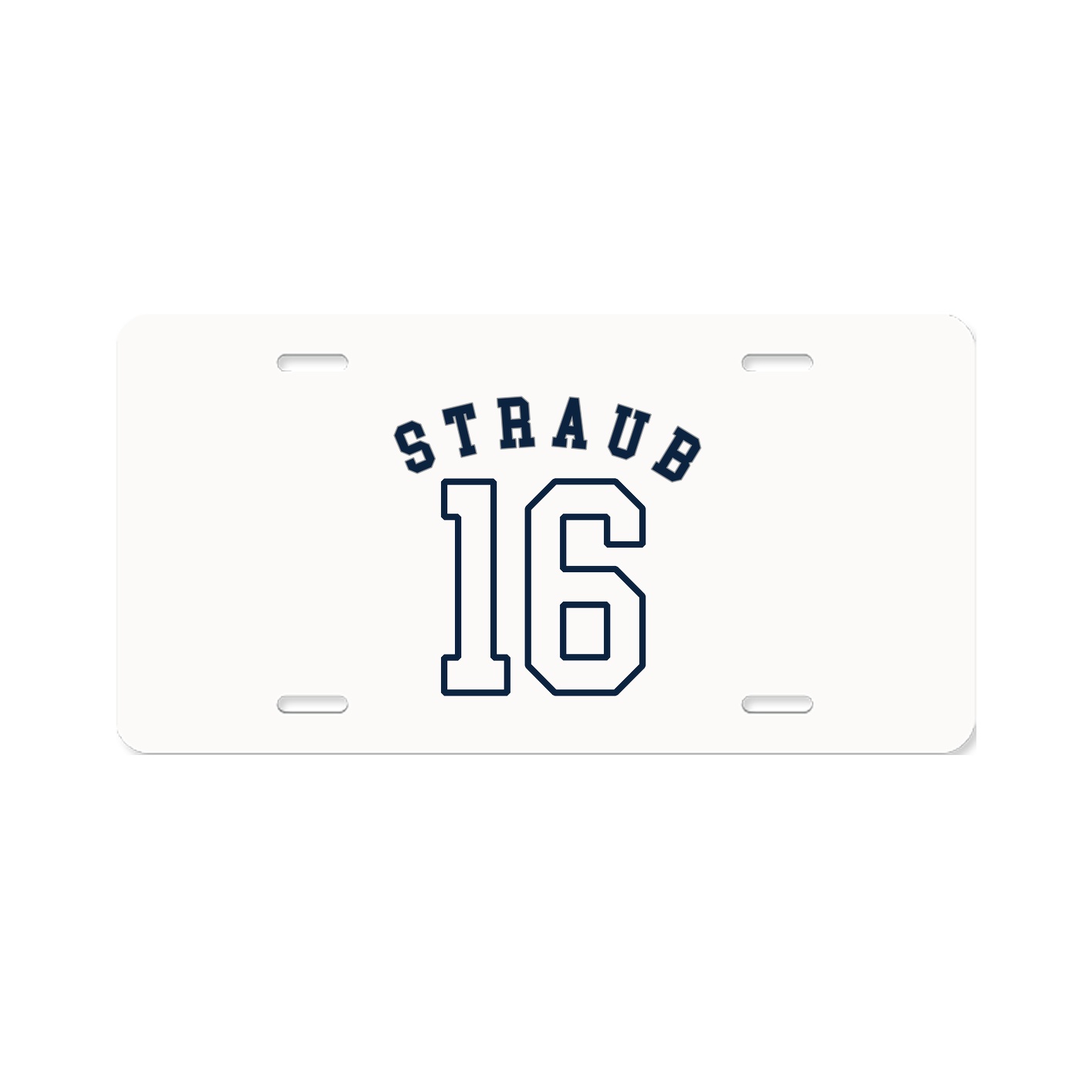 License Plate — Shirsey Arch in Classic