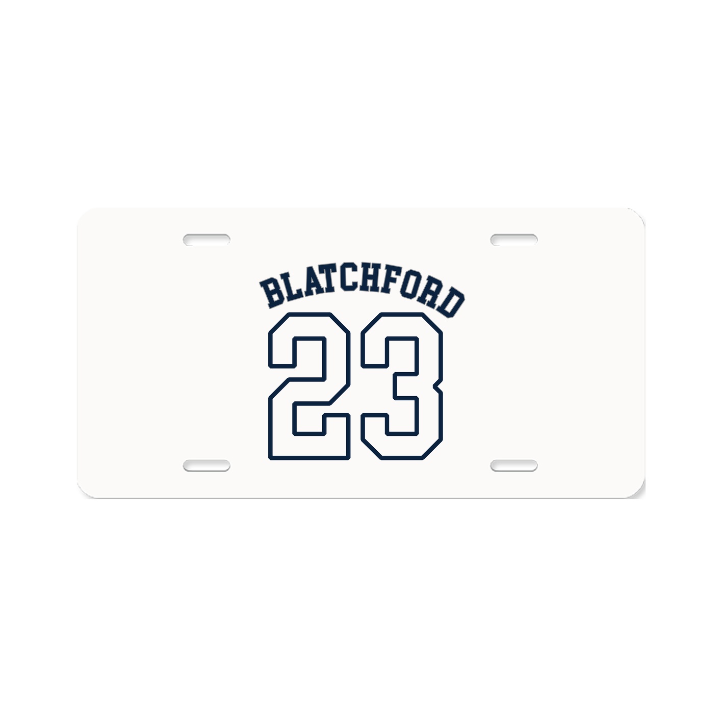 License Plate — Shirsey Arch in Classic
