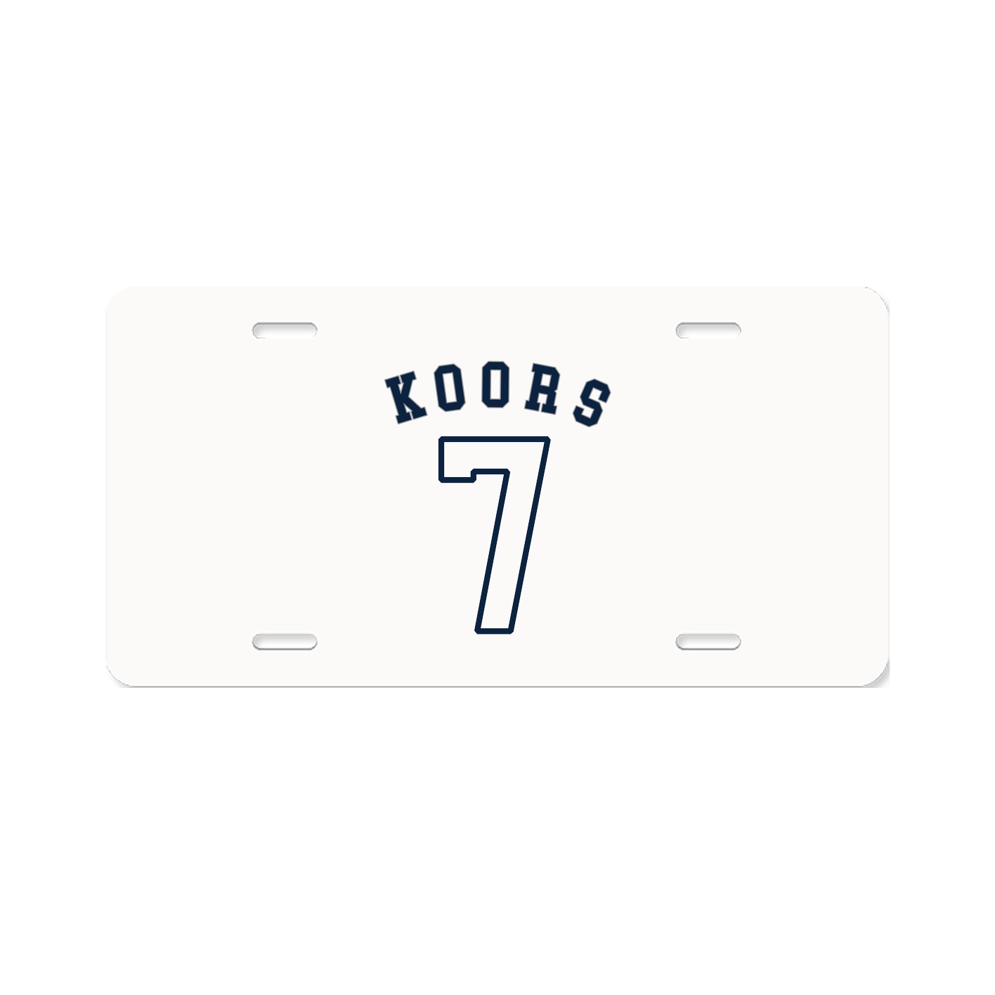 License Plate — Shirsey Arch in Classic