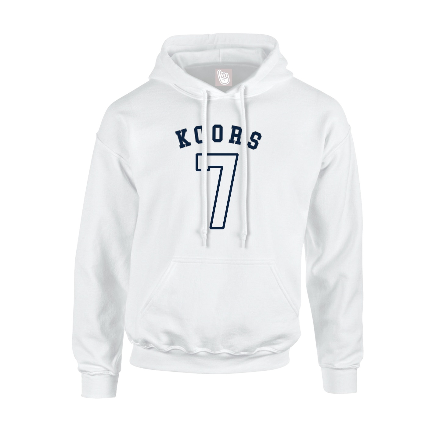 Hoodie — Shirsey Arch in White