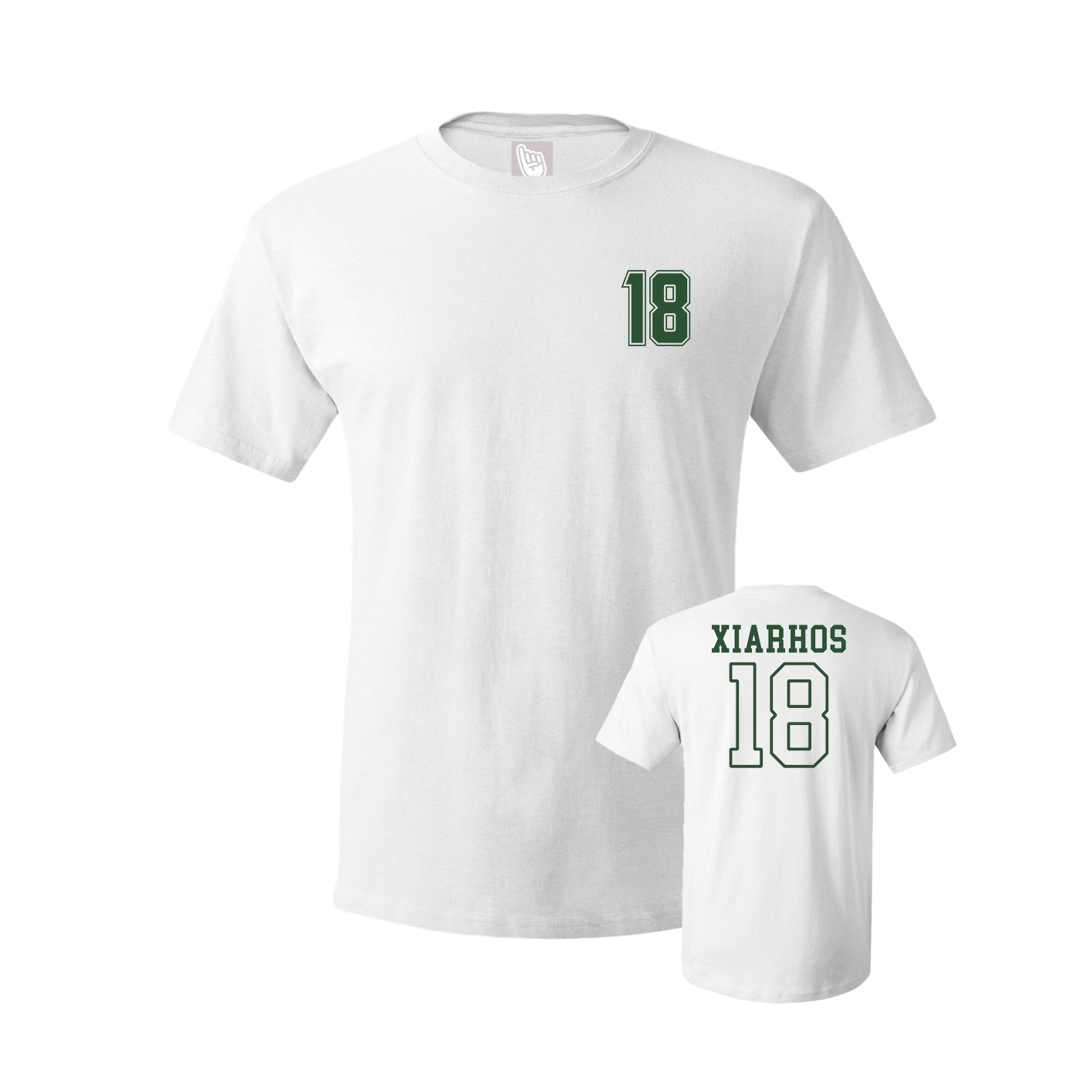 Tee — Chest Back in White