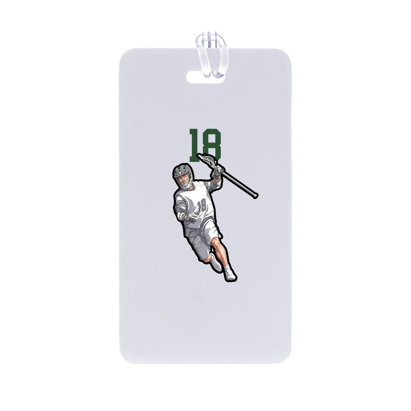 Bag Tag — Number Top in Classic
