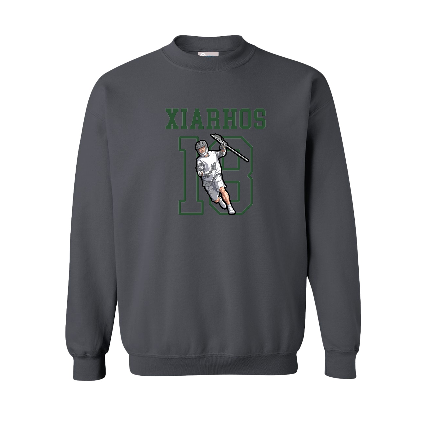 Fleece Crew — Shirsey in Grey