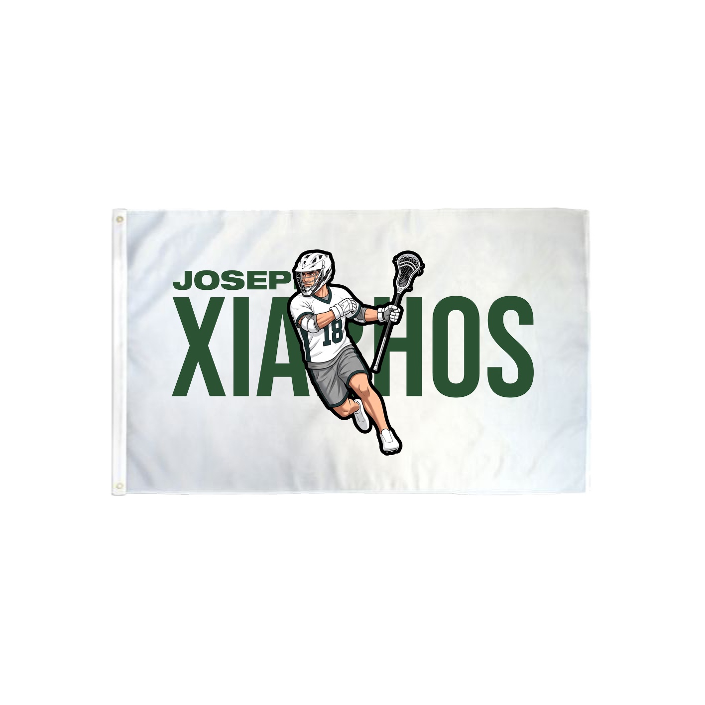 3x5 Flag — Player Name in Classic