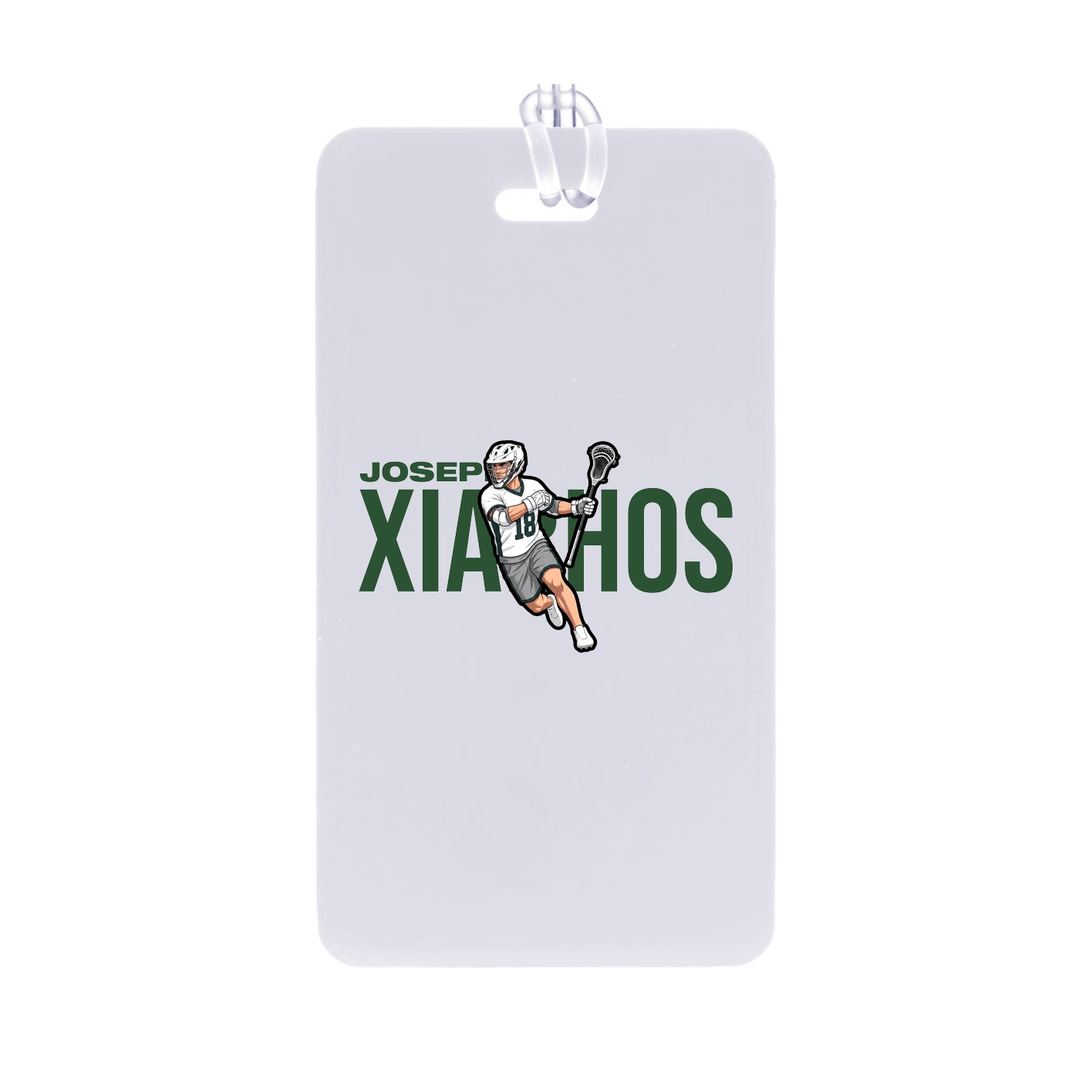 Bag Tag — Player Name in Classic