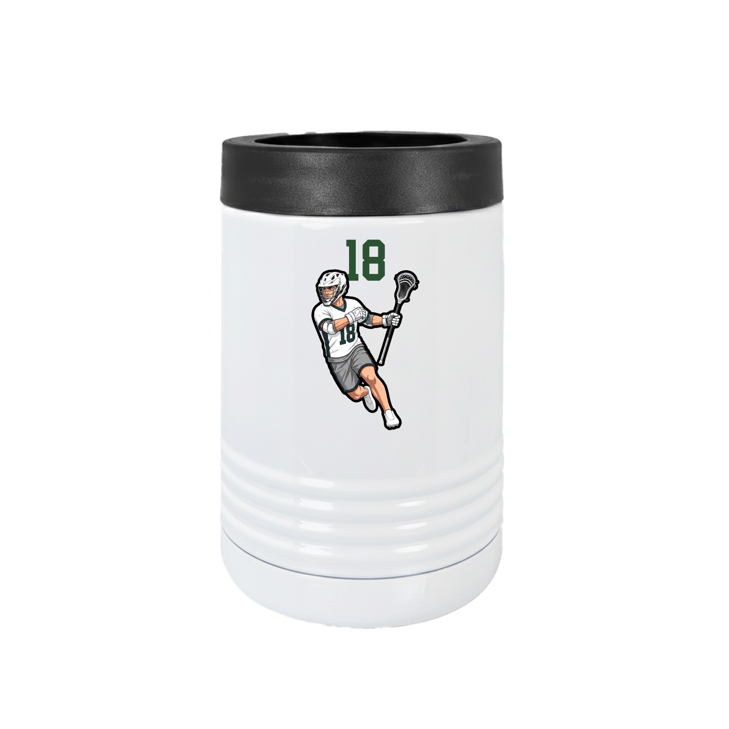 Beverage Holder — Number Top in White