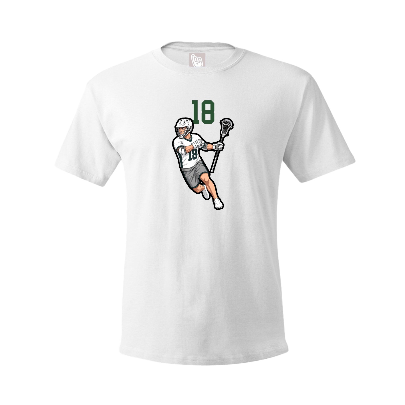 Tee — Number Top in White