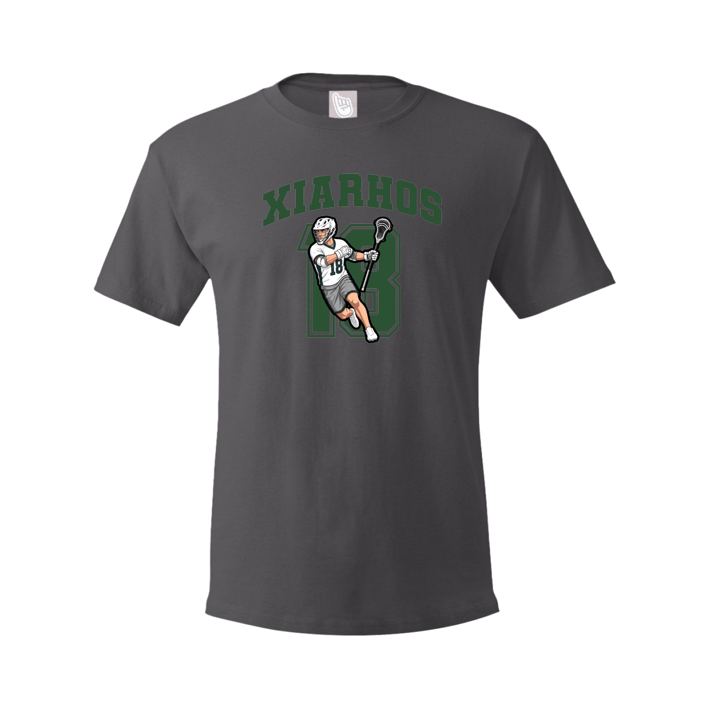 Tee — Number in Grey