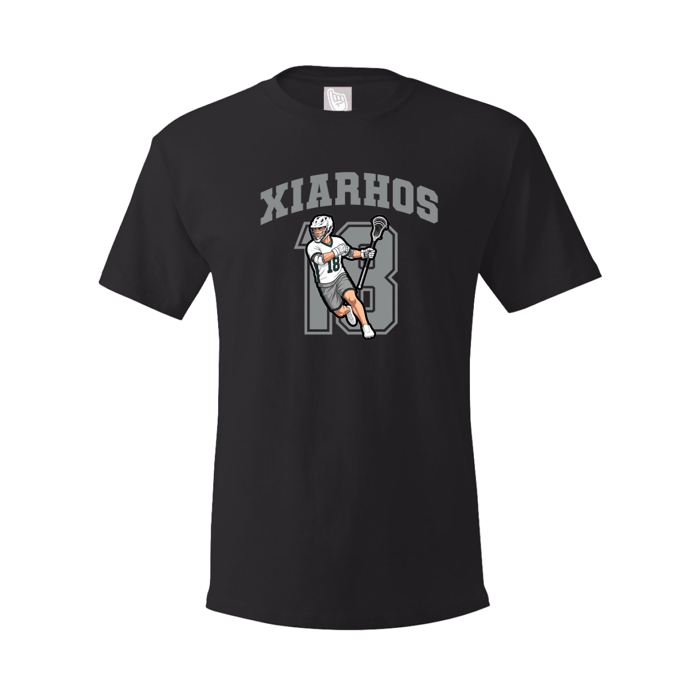 Youth Tee — Number in Black