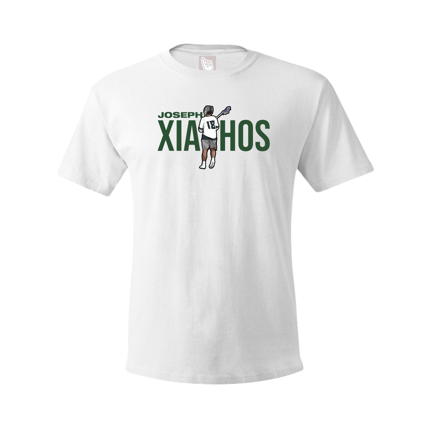 Youth Tee — Player Name in White