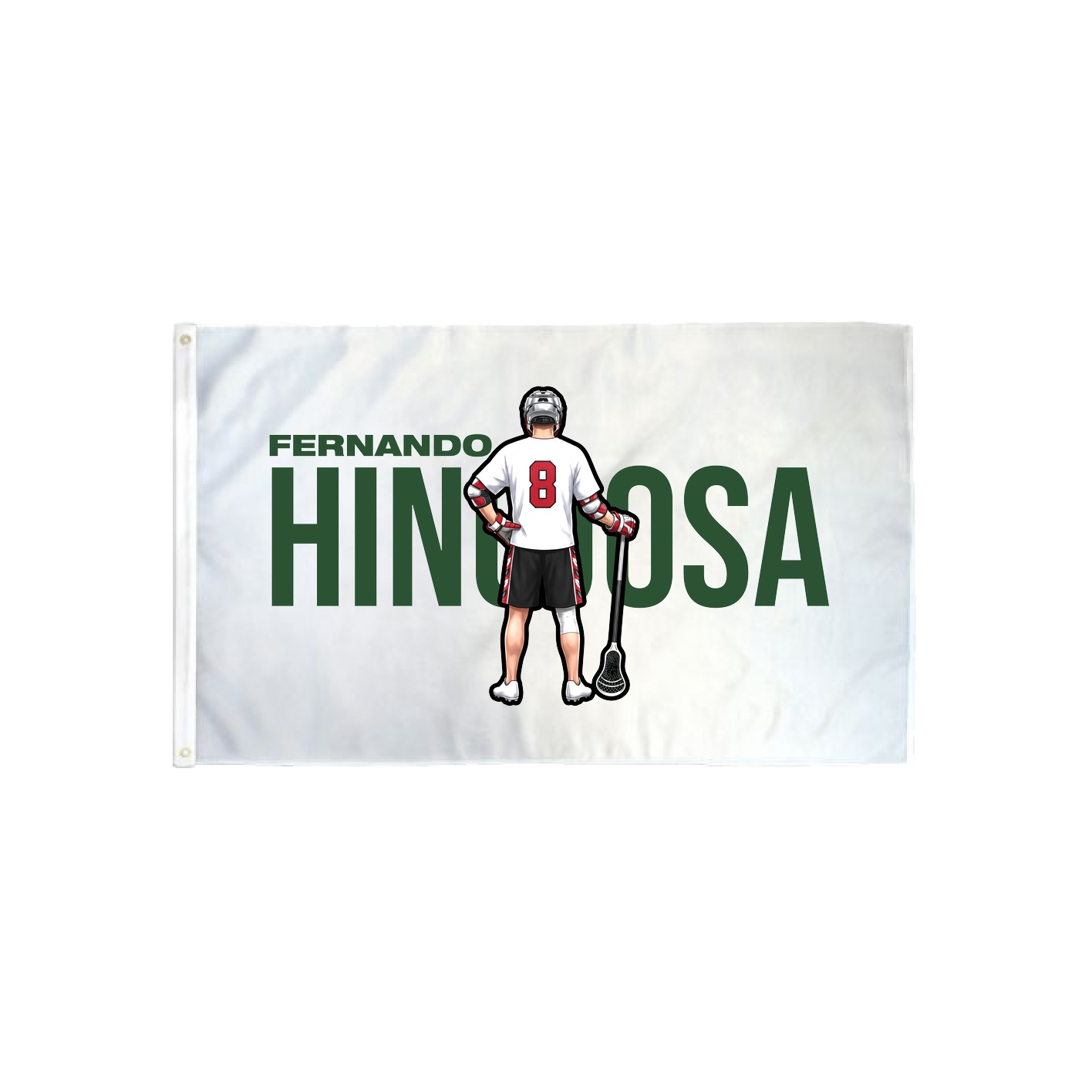 3x5 Flag — Player Name in Classic