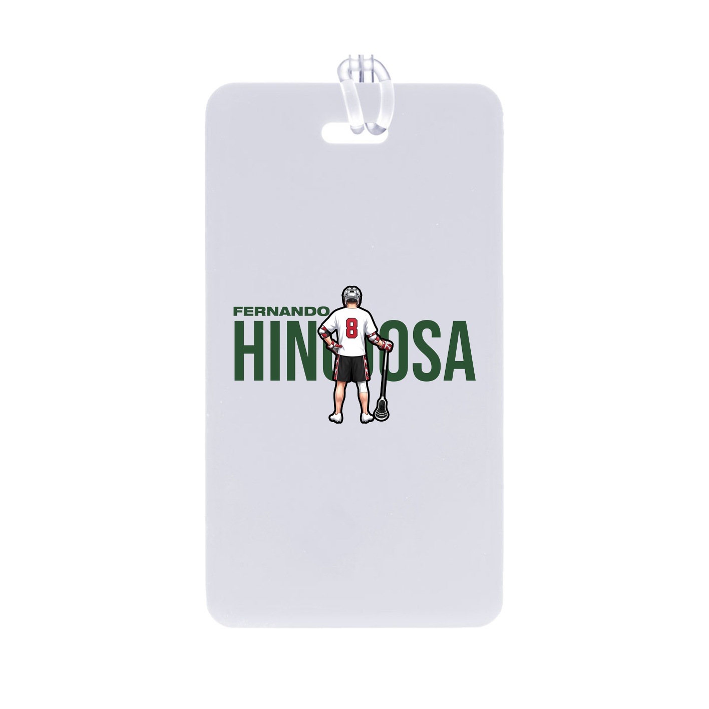 Bag Tag — Player Name in Classic
