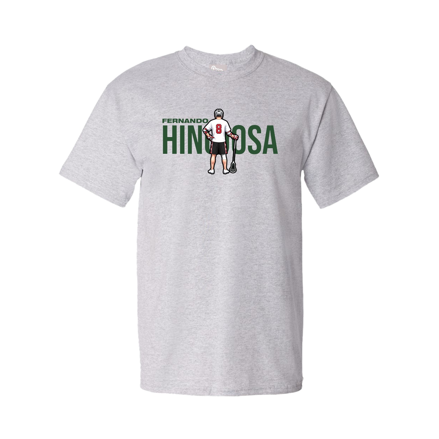 Tee — Player Name in Grey