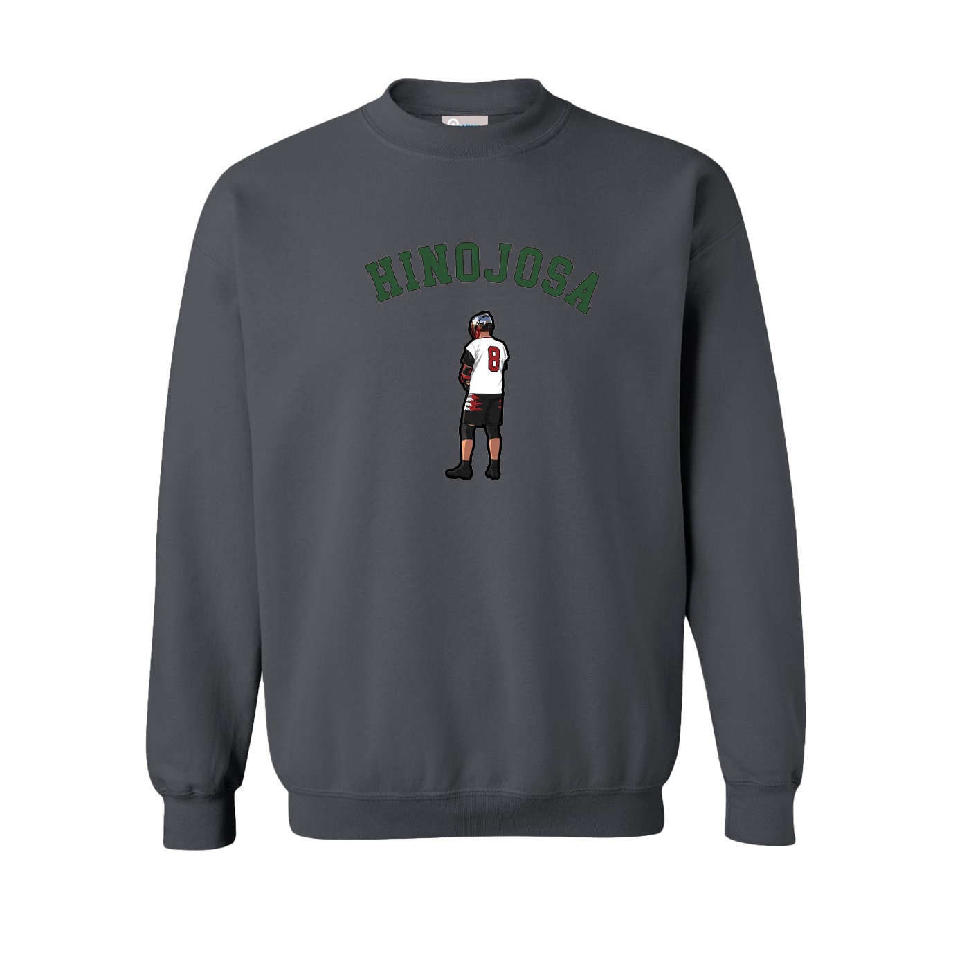 Fleece Crew — Shirsey Arch in Grey