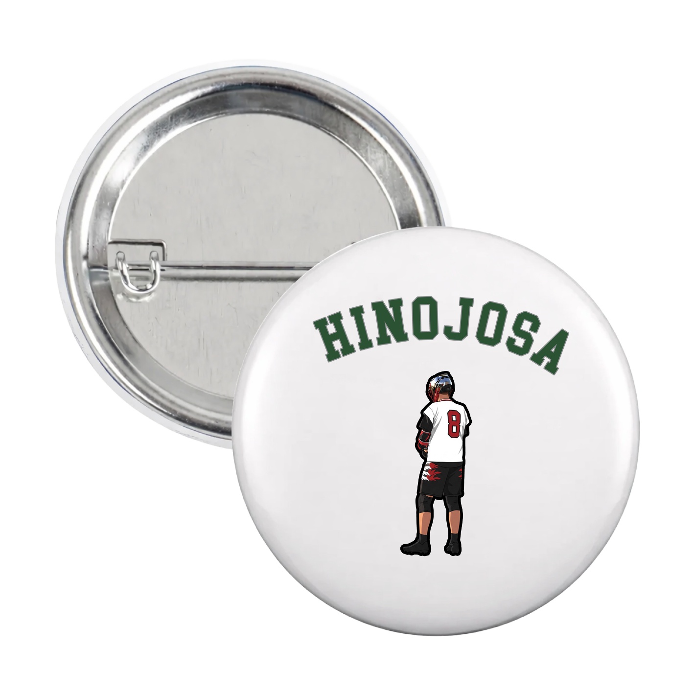 Game Day Button — Shirsey Arch in White