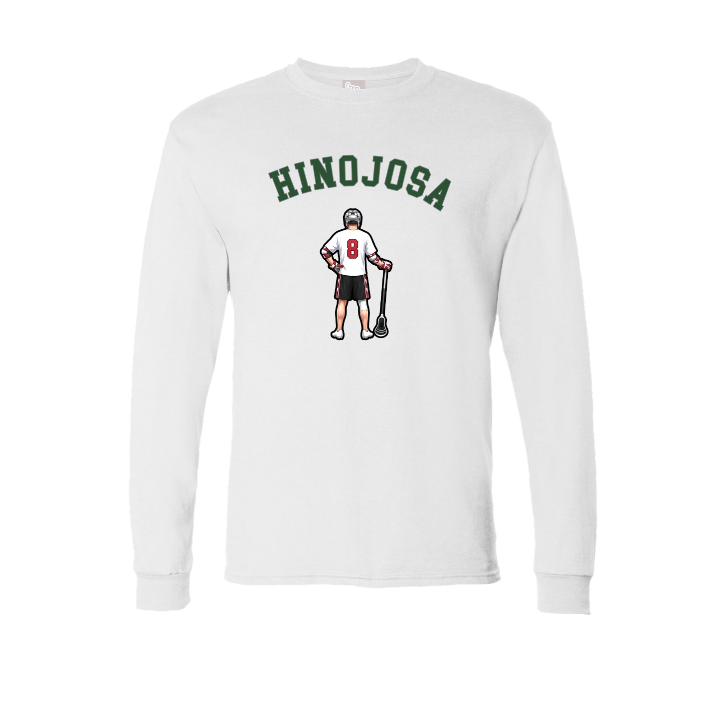 Long Sleeve Tee — Shirsey Arch in White