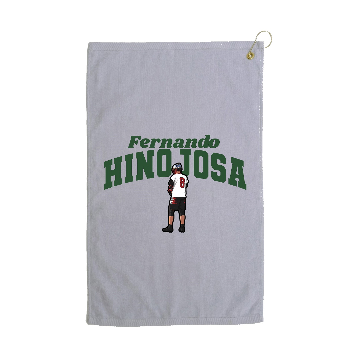 Golf Towel — Signature Arch in Grey