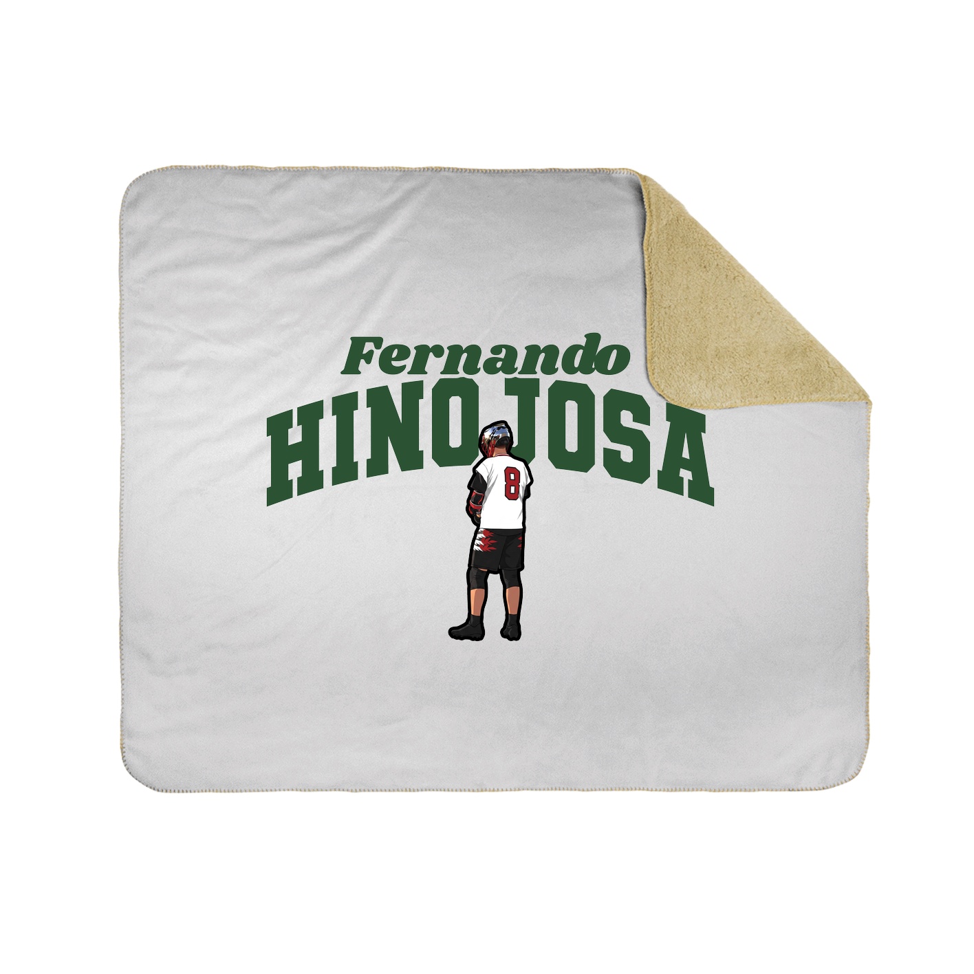 Throw Blanket — Signature Arch in White