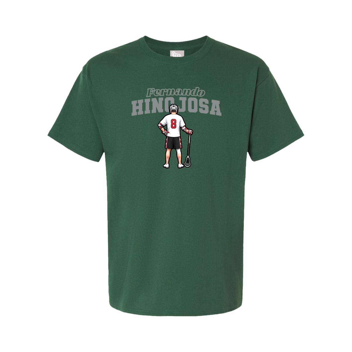 Youth Tee — Name Arch in Green