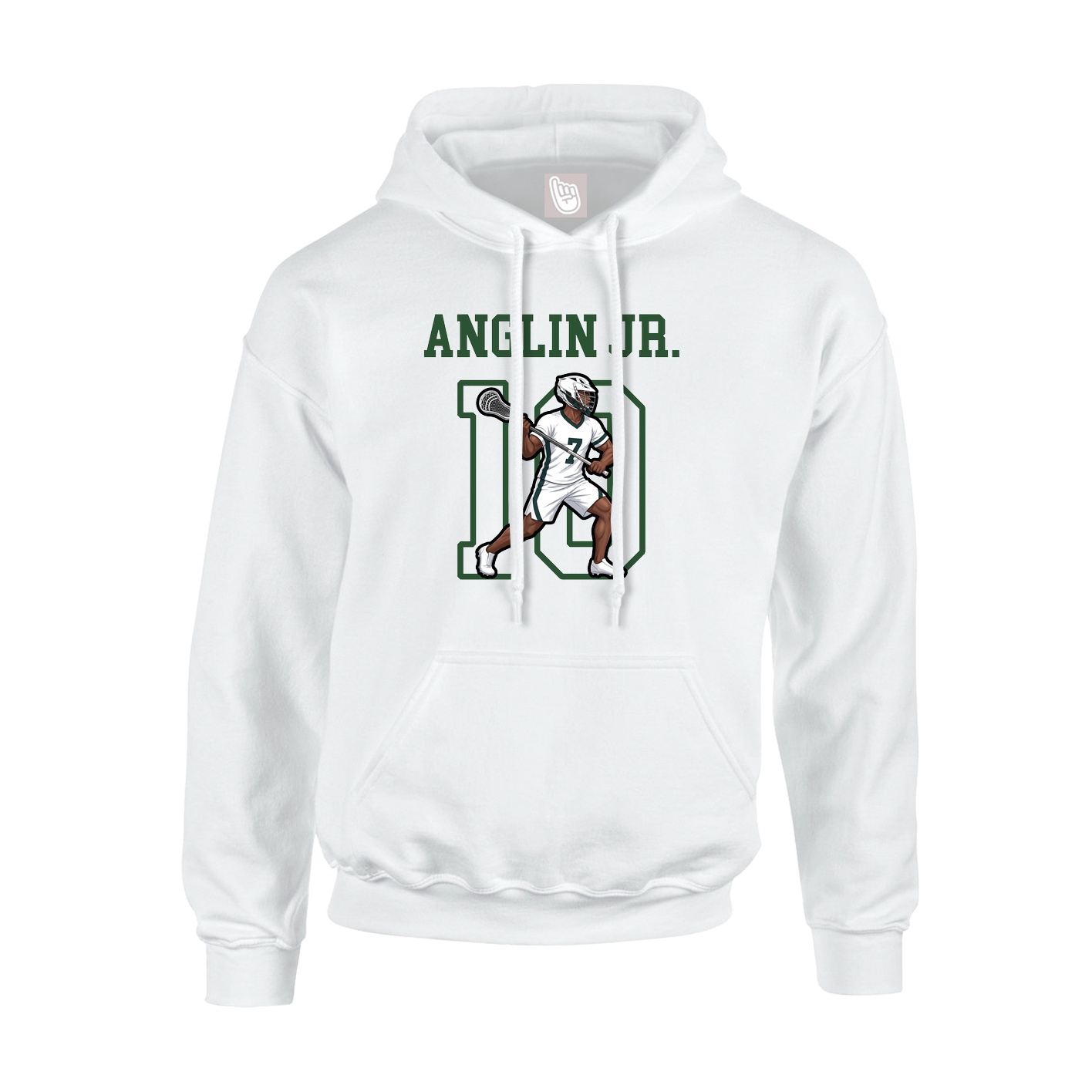 Youth Hoodie — Shirsey in White