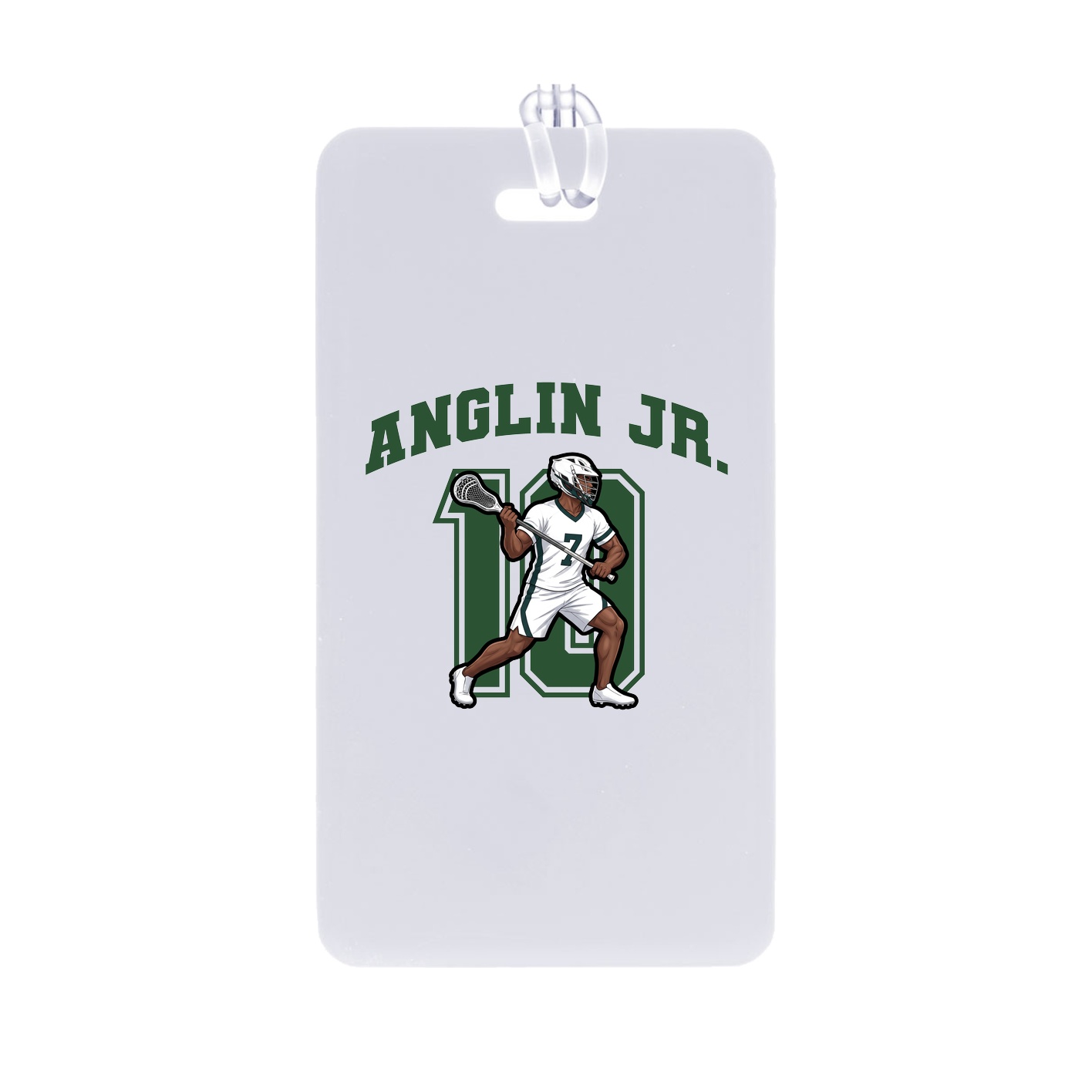 Bag Tag — Number in Classic