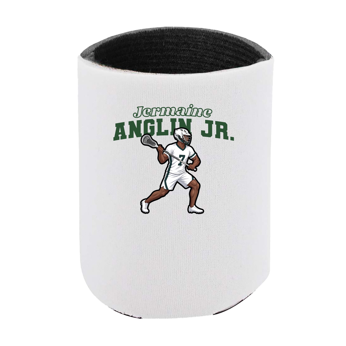 Can Holder — Name Arch in White