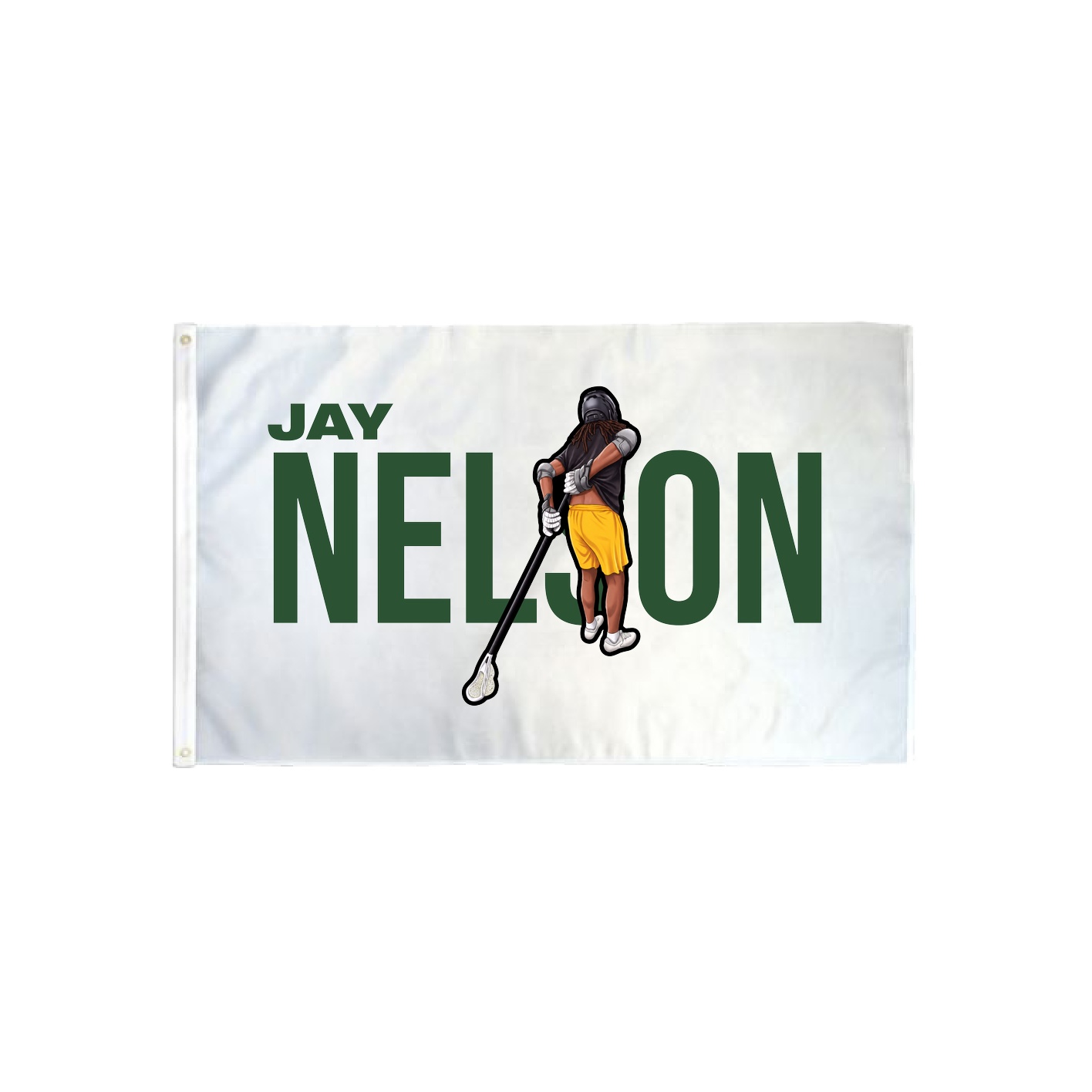 3x5 Flag — Player Name in Classic